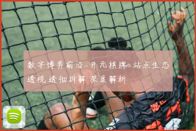 数字博弈前沿_开元棋牌_站点生态透视 透彻拆解 深度解析